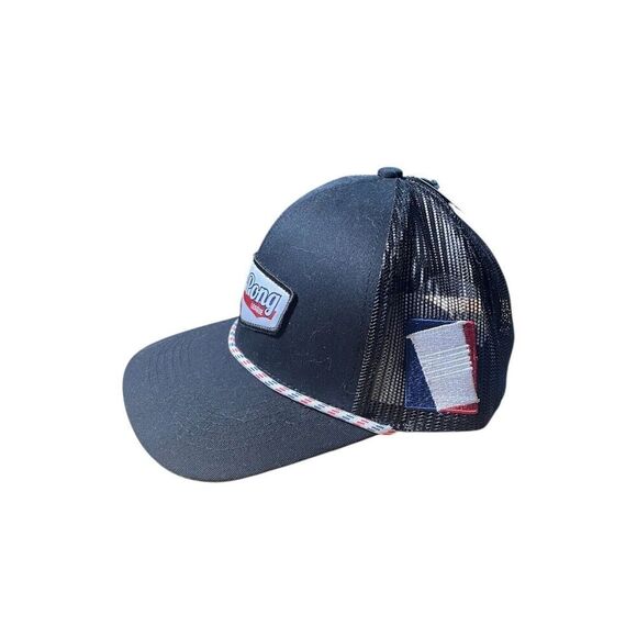 Official Beer Pong League Rope Mesh Trucker Snapback Hat NWT - Picture 2 of 4